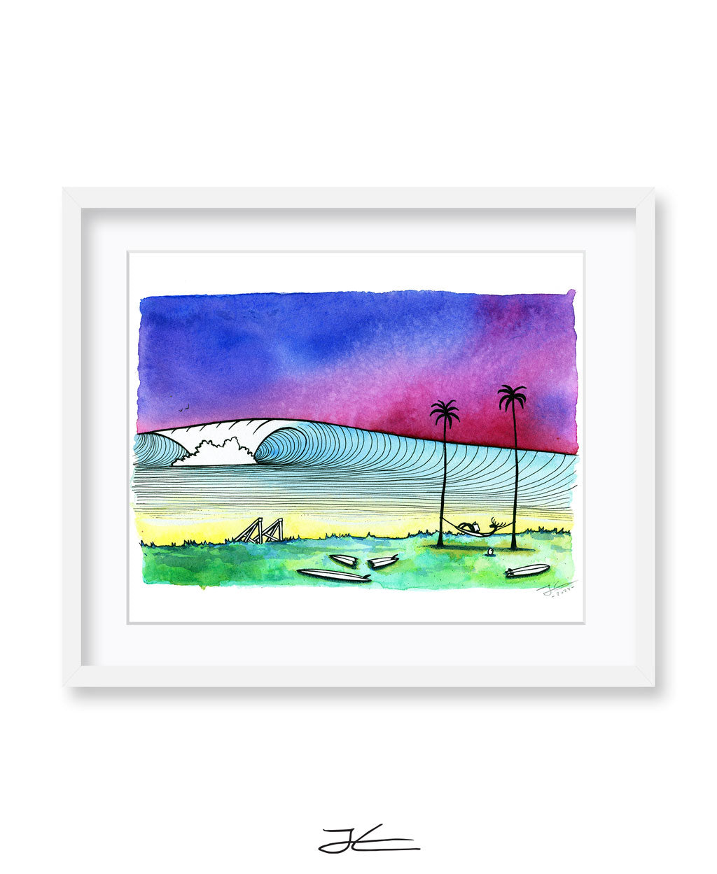 Backyard - Print/ Framed Print