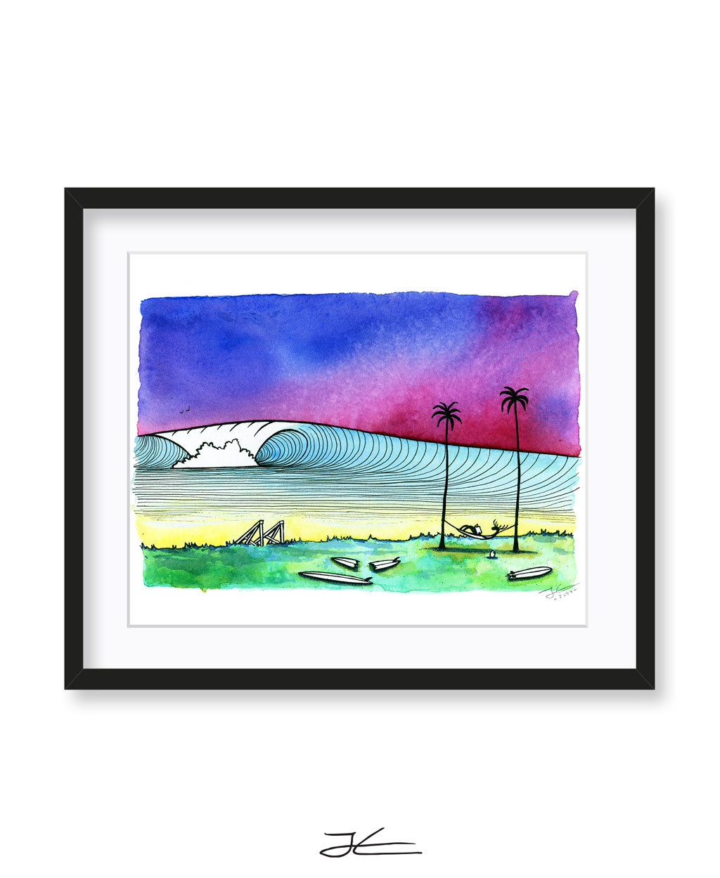 Backyard - Print/ Framed Print