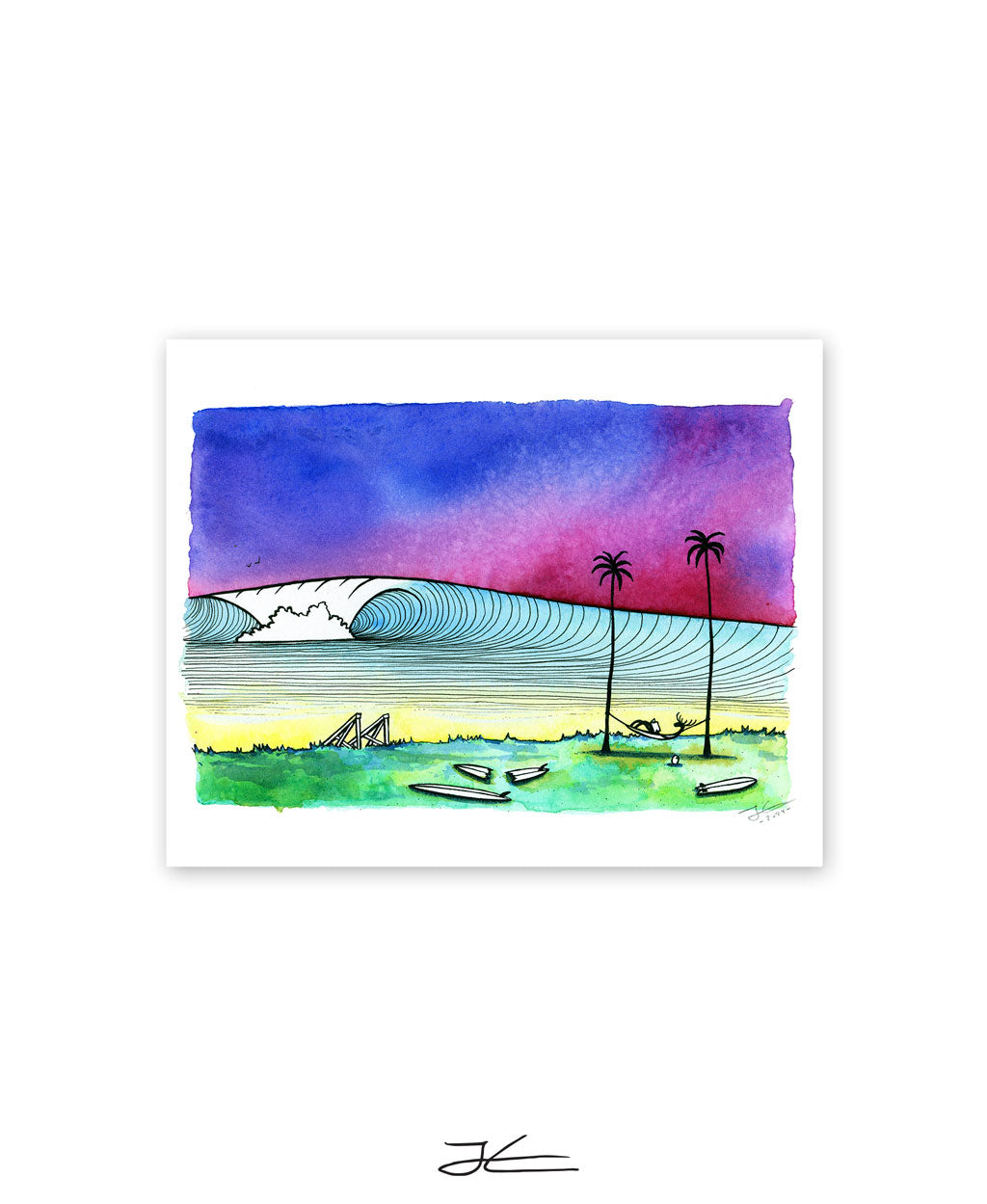 Backyard - Print/ Framed Print