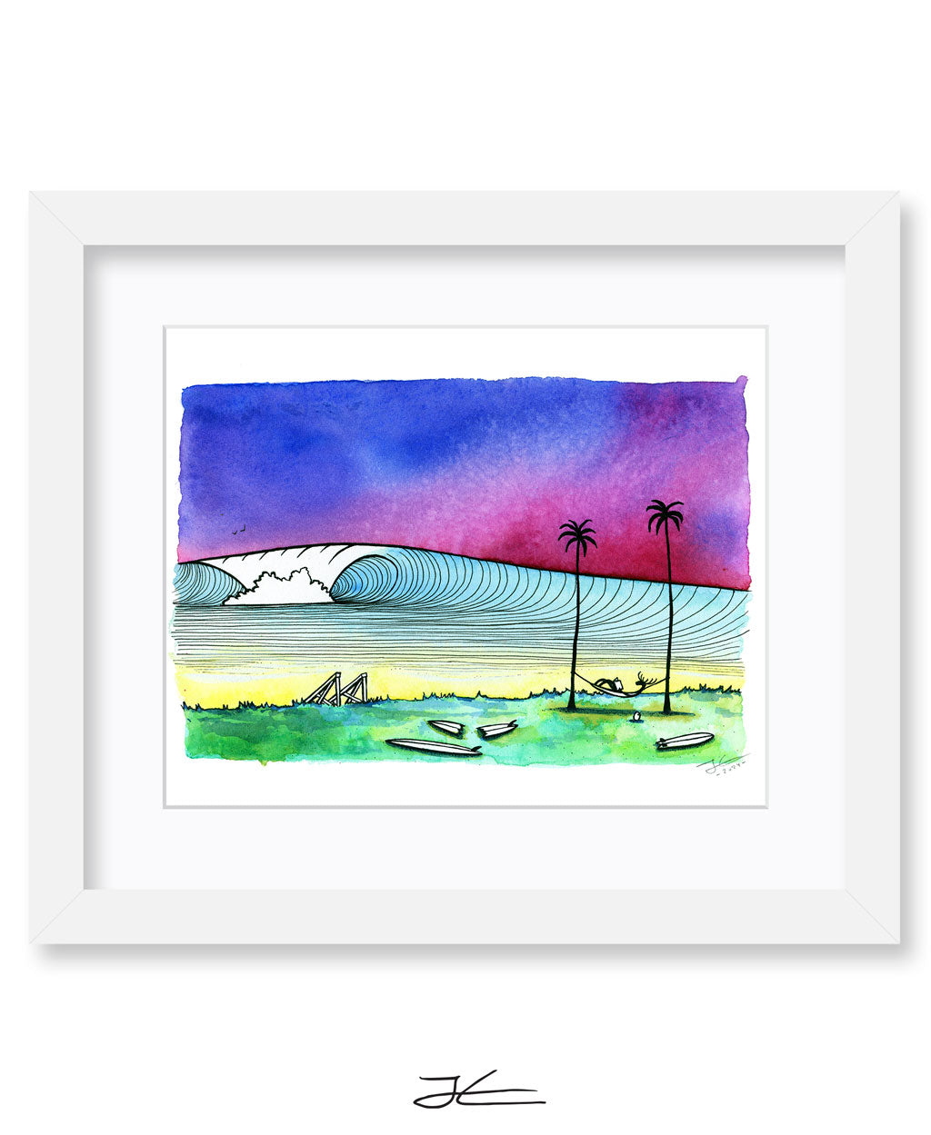 Backyard - Print/ Framed Print