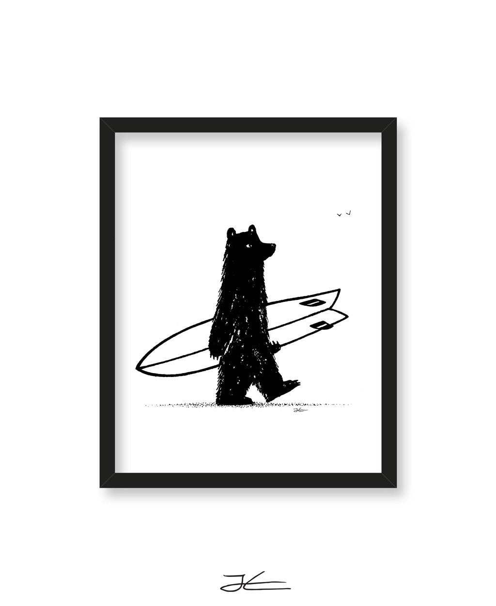 Bear Stroll - Print/ Framed Print
