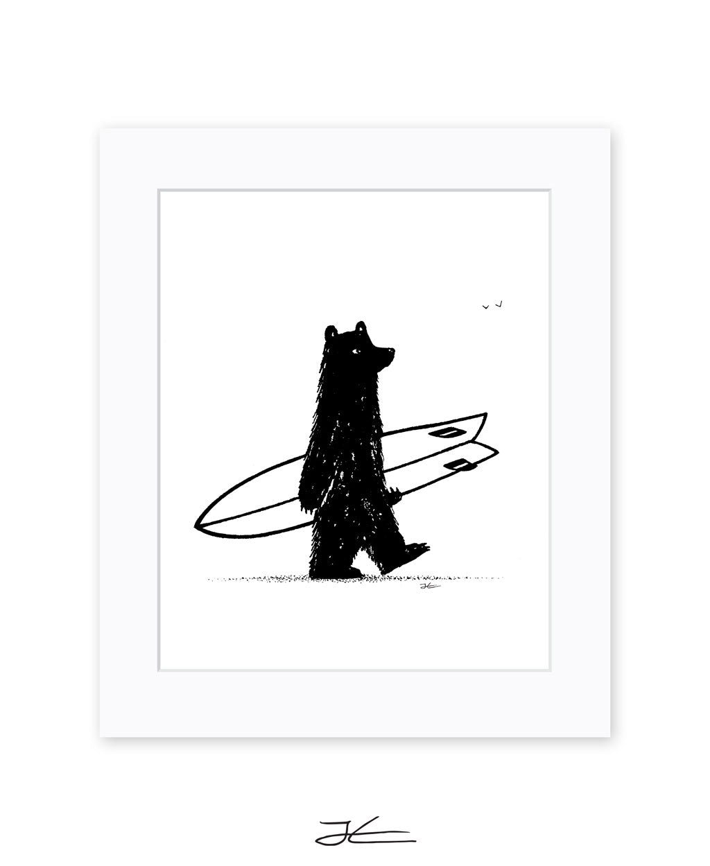 Bear Stroll - Print/ Framed Print