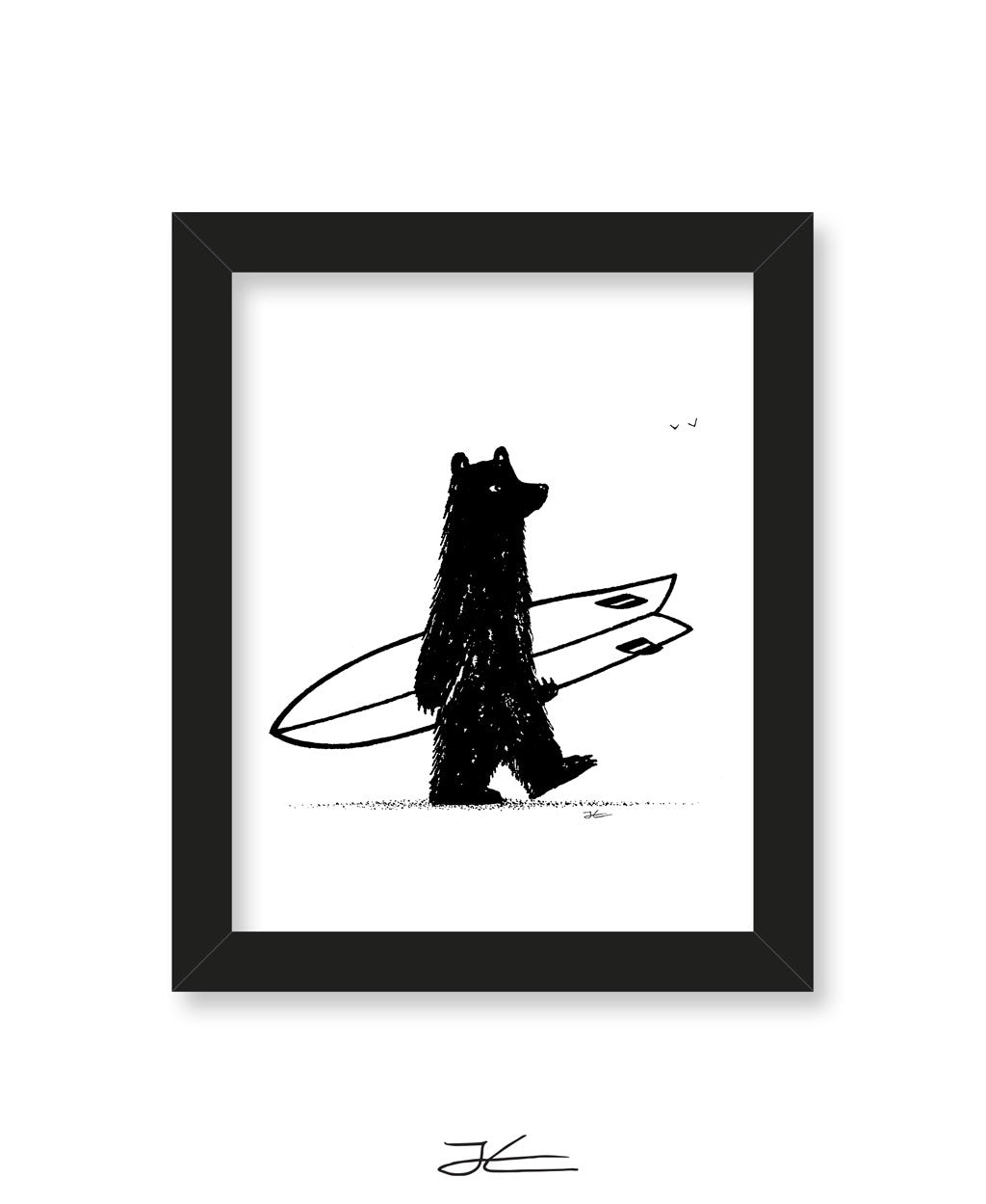Bear Stroll - Print/ Framed Print