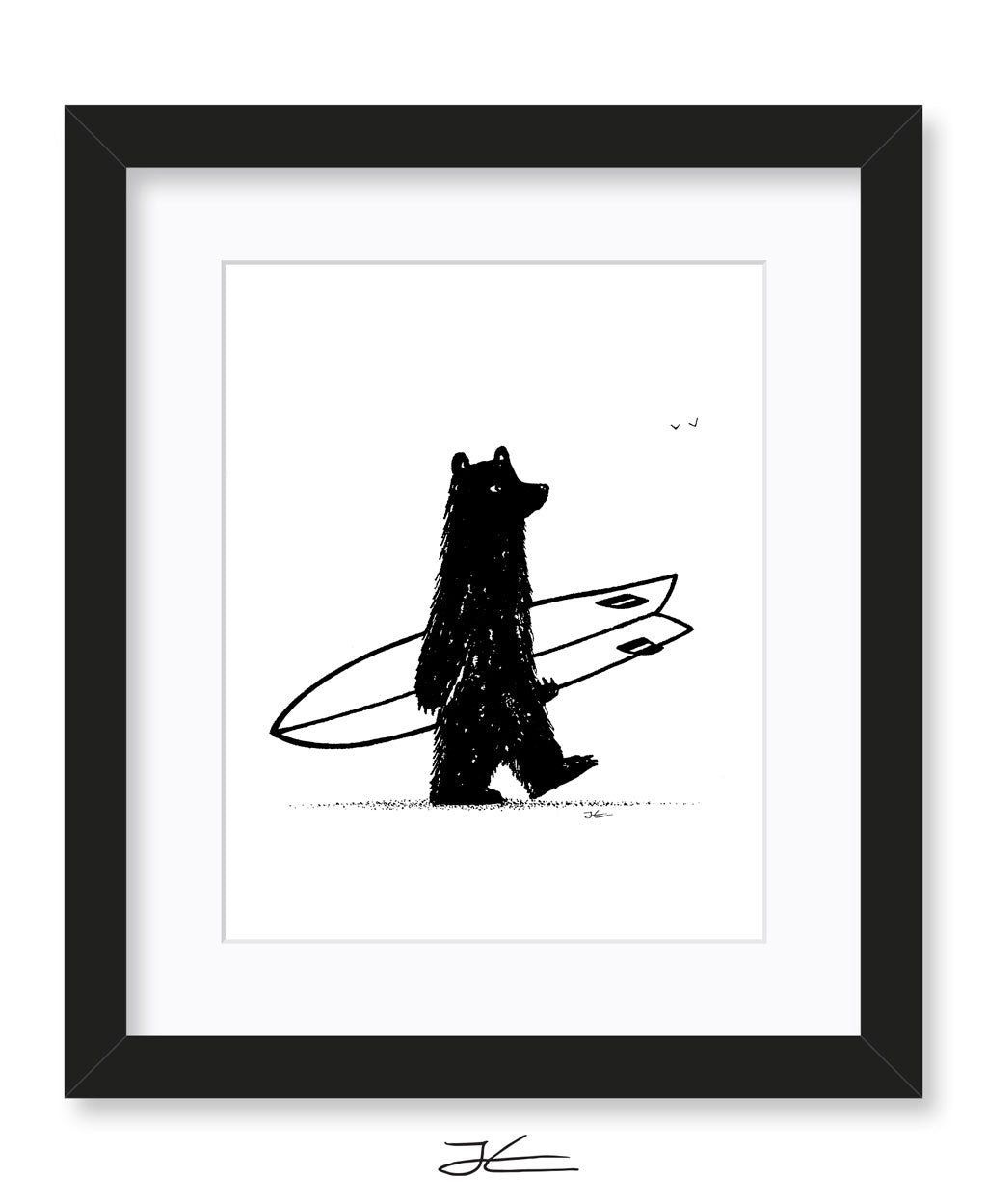 Bear Stroll - Print/ Framed Print