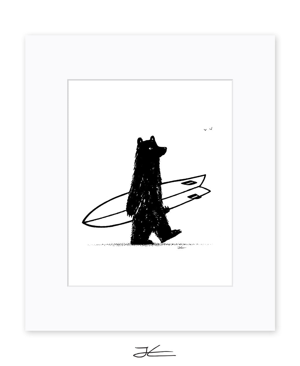 Bear Stroll - Print/ Framed Print