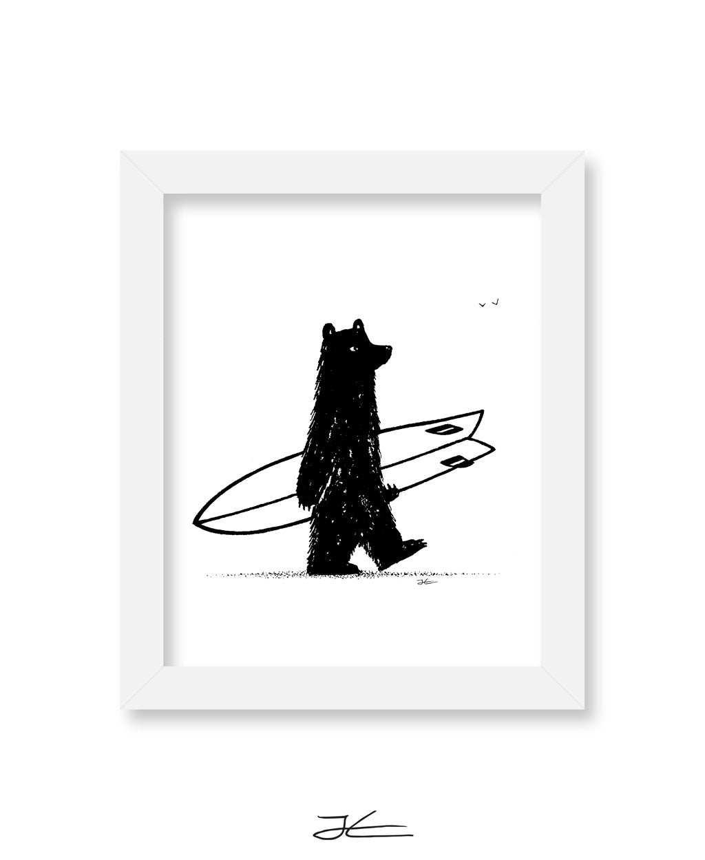 Bear Stroll - Print/ Framed Print