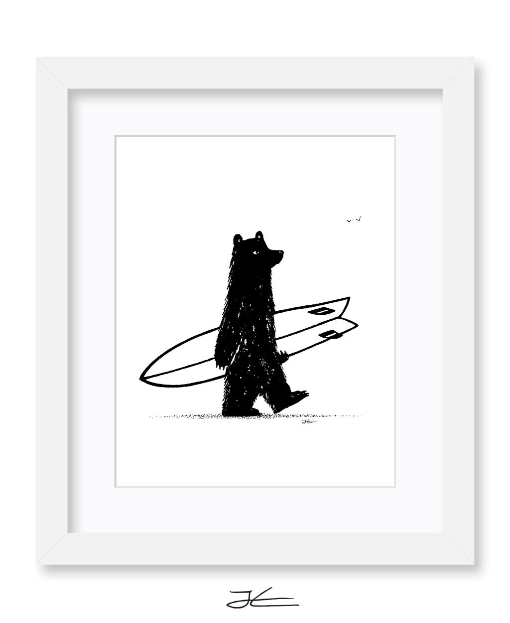 Bear Stroll - Print/ Framed Print