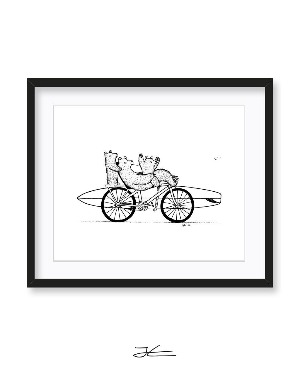 Bear Family - Print/ Framed Print