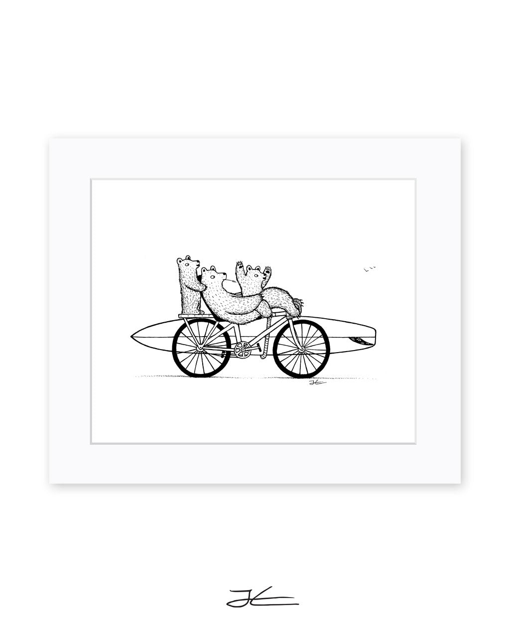 Bear Family - Print/ Framed Print
