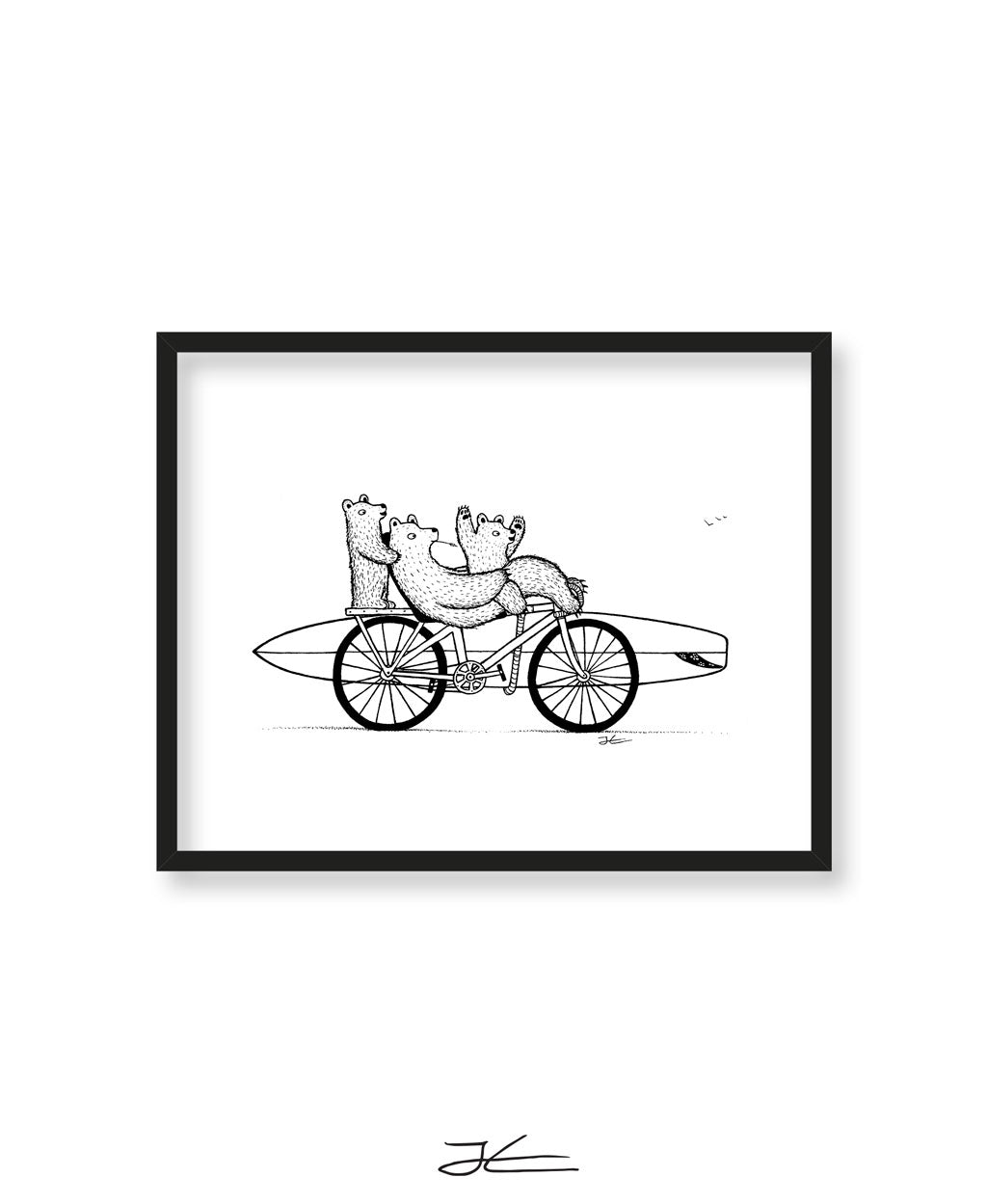 Bear Family - Print/ Framed Print