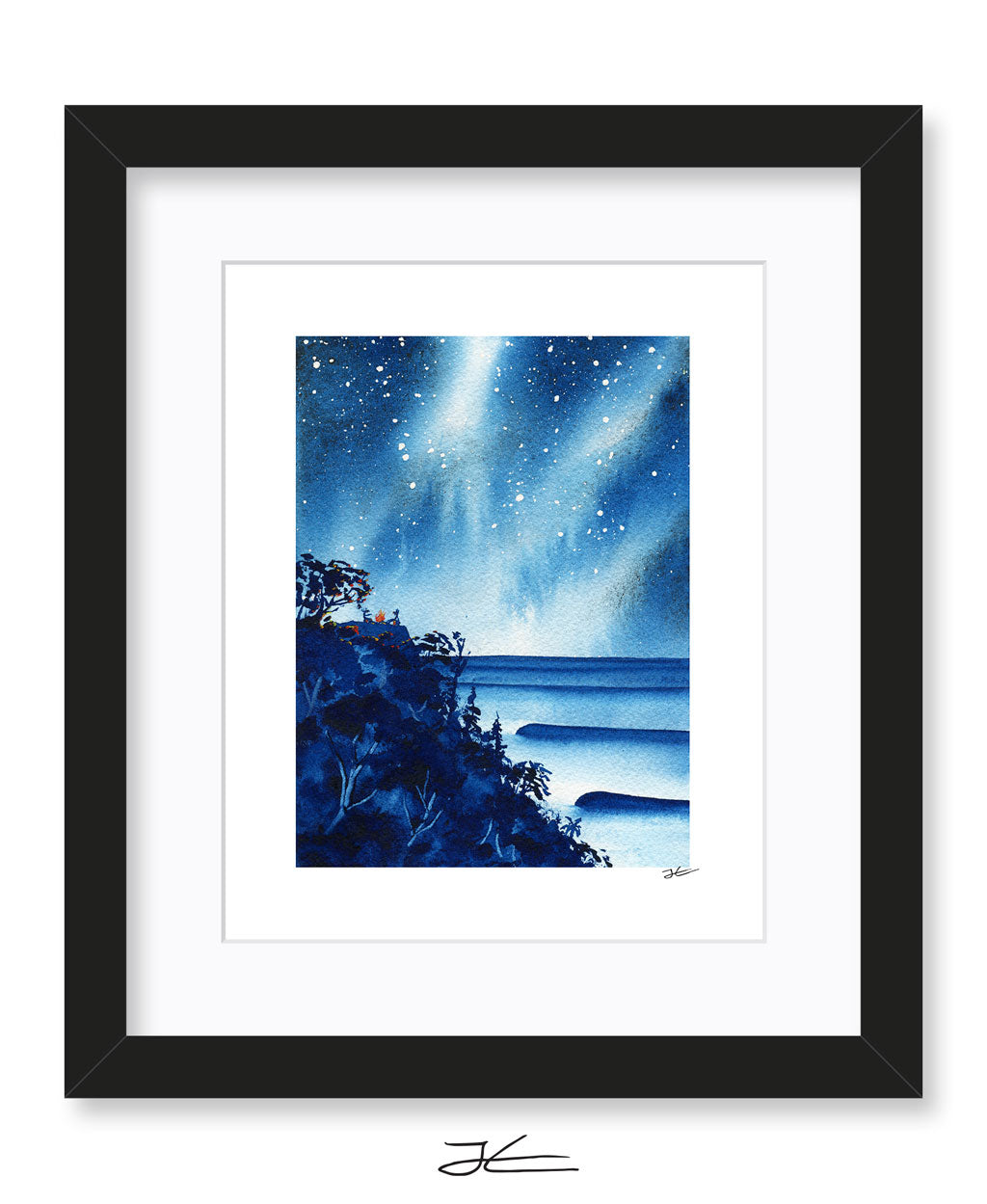 Blue Lineup - Print/ Framed Print