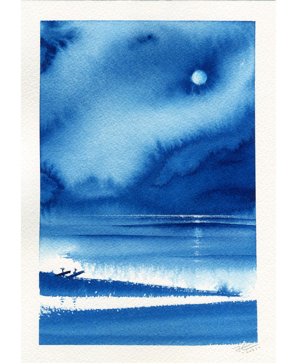 Shop watercolour Originals at Jonas Claesson Shop