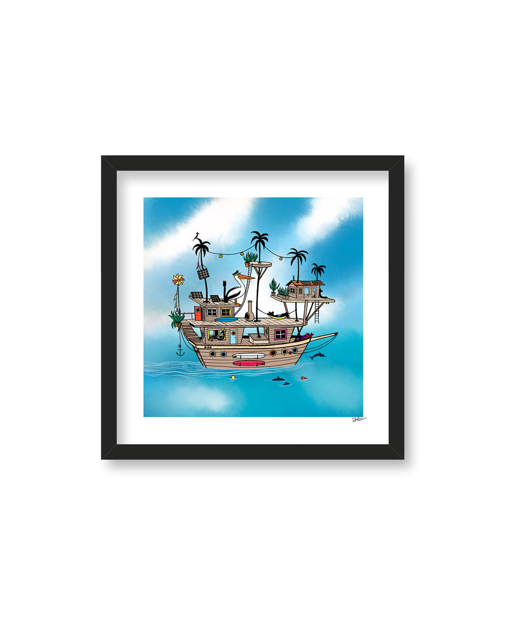 
                  
                    Deck Crew - Print/ Framed Print
                  
                