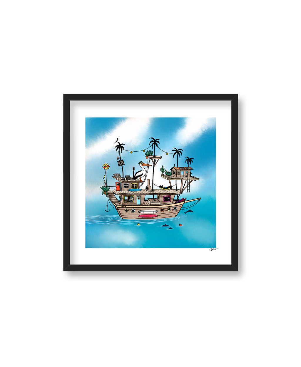 
                  
                    Deck Crew - Print/ Framed Print
                  
                