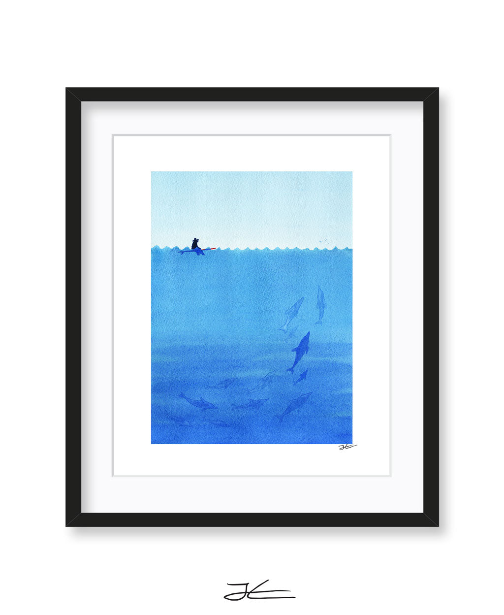 Dolphins - Print/ Framed Print