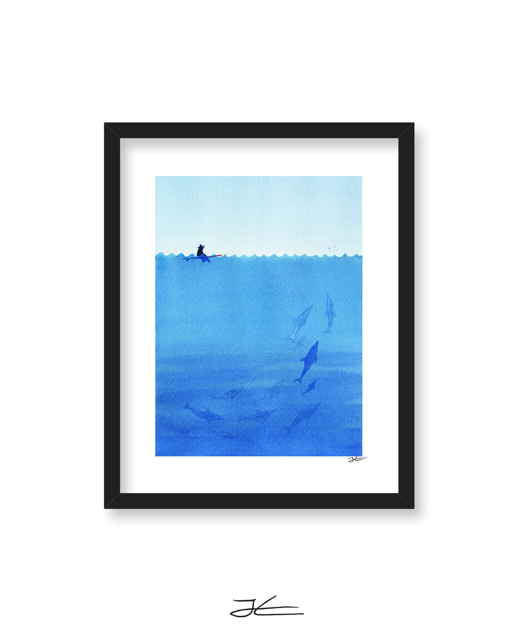 Dolphins - Print/ Framed Print