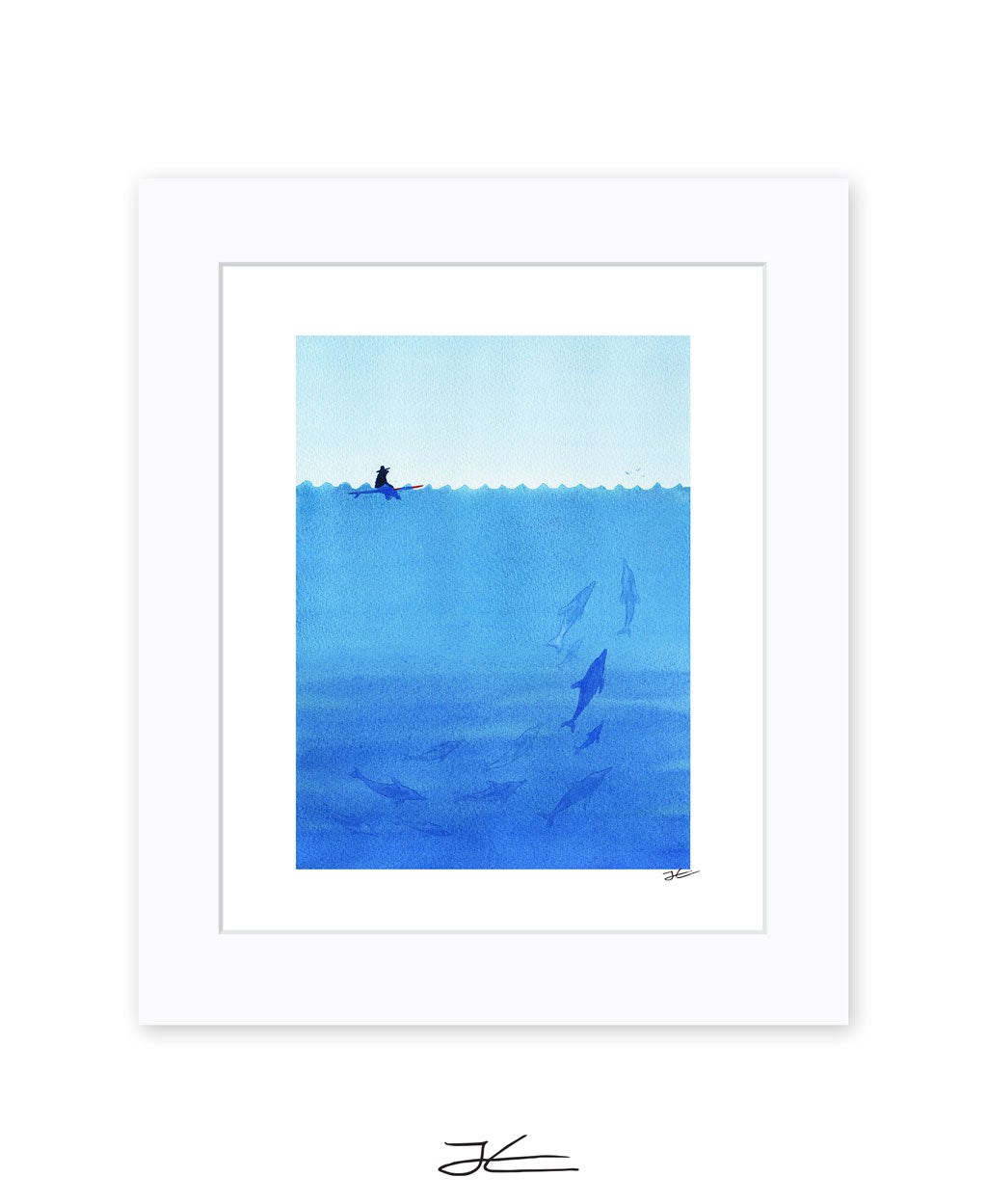 Dolphins - Print/ Framed Print