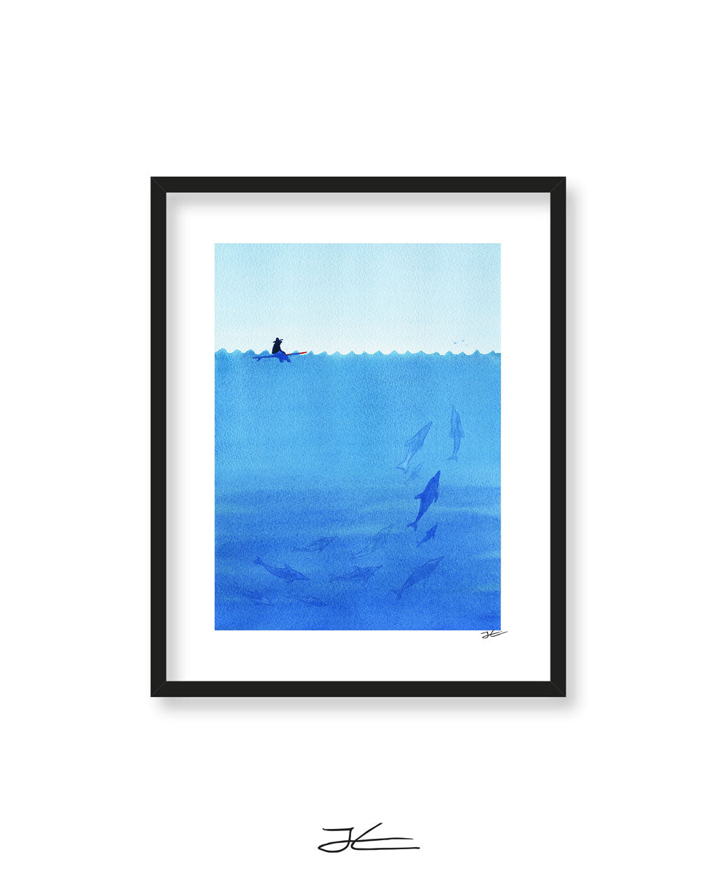Dolphins - Print/ Framed Print
