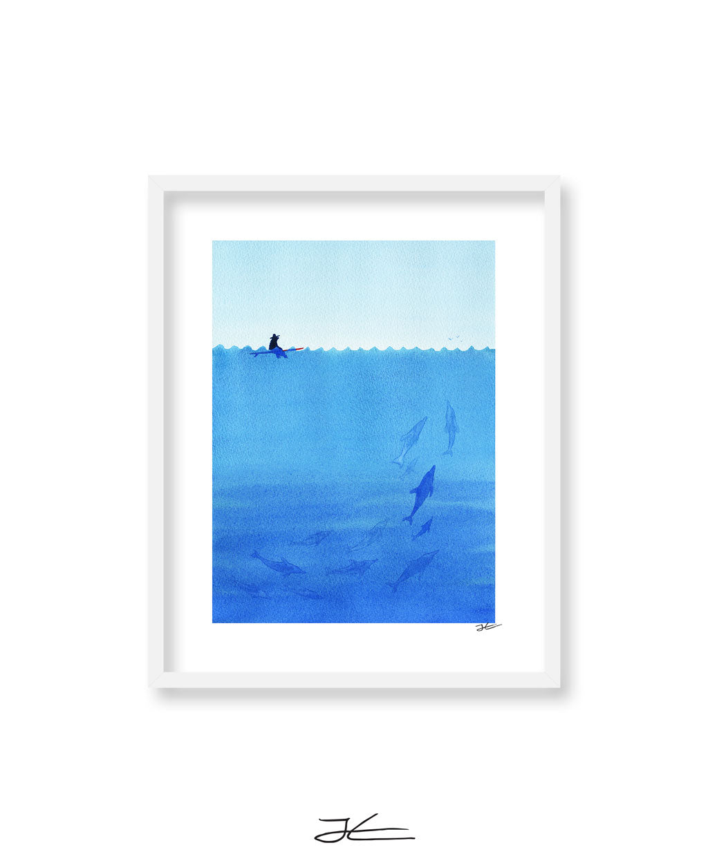Dolphins - Print/ Framed Print