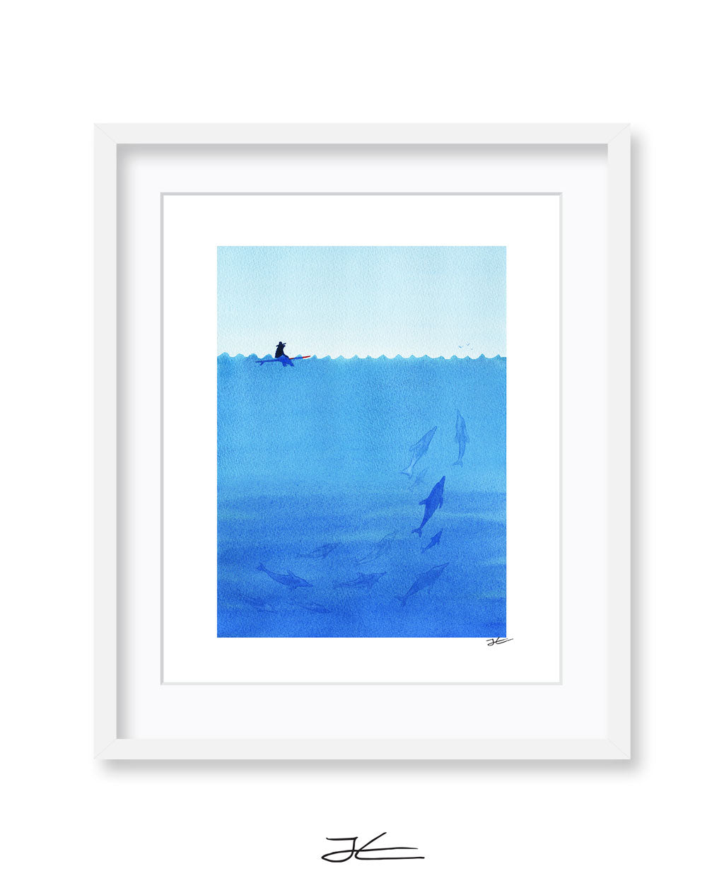 Dolphins - Print/ Framed Print