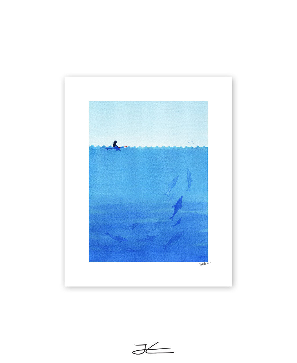 Dolphins - Print/ Framed Print