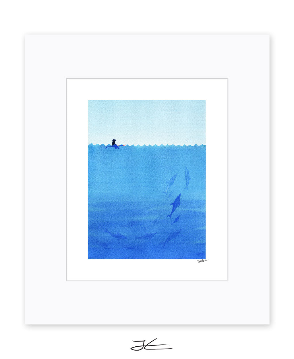 Dolphins - Print/ Framed Print