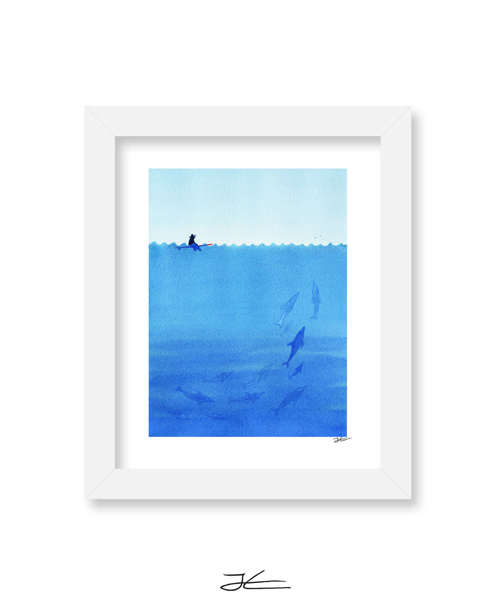 Dolphins - Print/ Framed Print