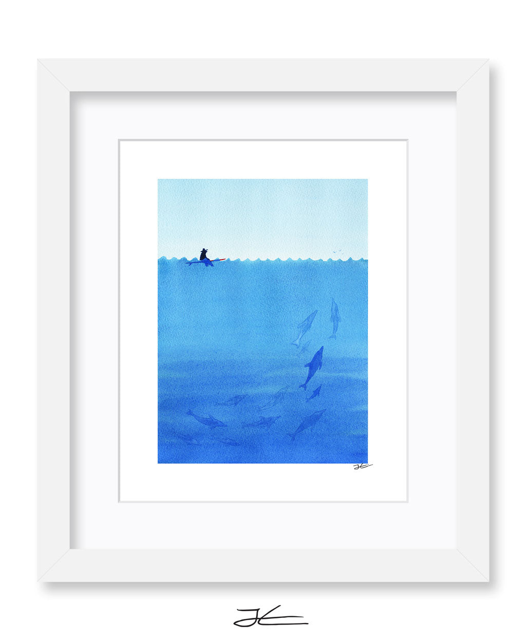 Dolphins - Print/ Framed Print