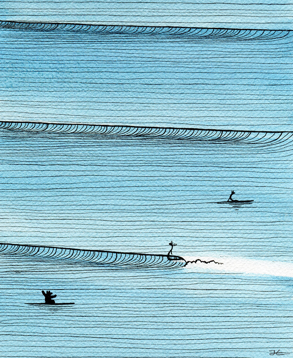 First One Out - Print/ Framed Print