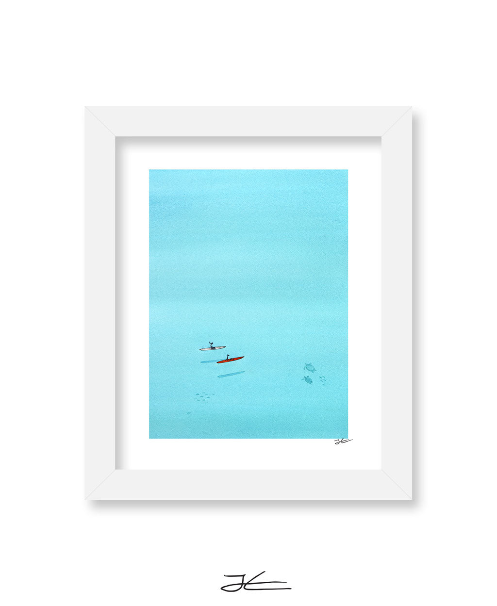 Hanging With Turtles - Print/ Framed Print