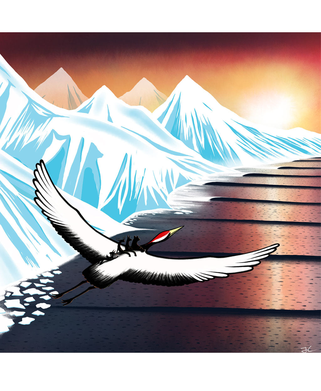 Heading East - Print/ Framed Print