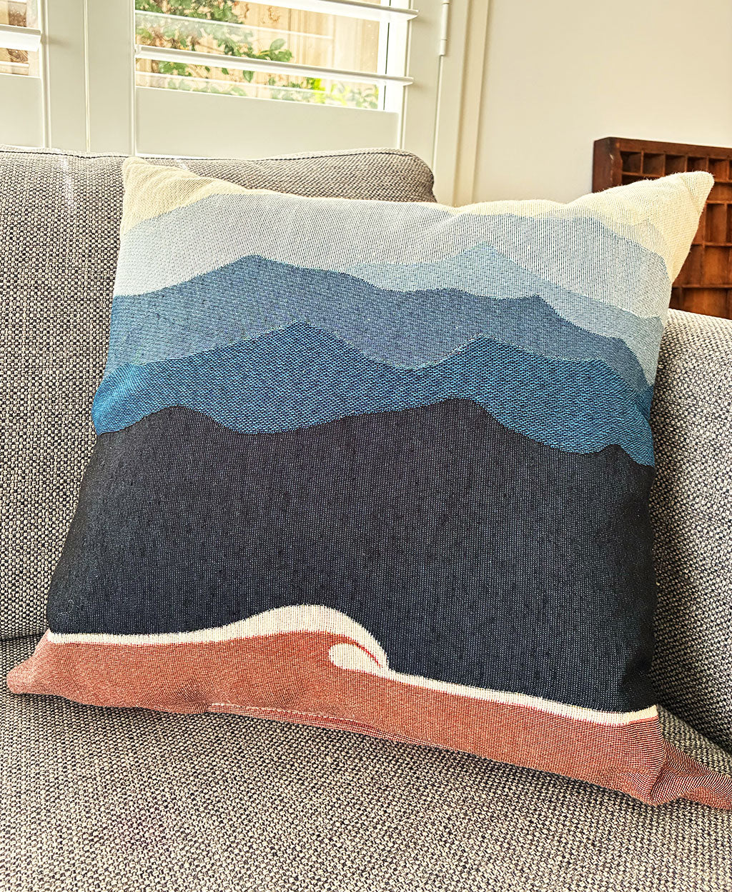 Horizon Woven Pillow