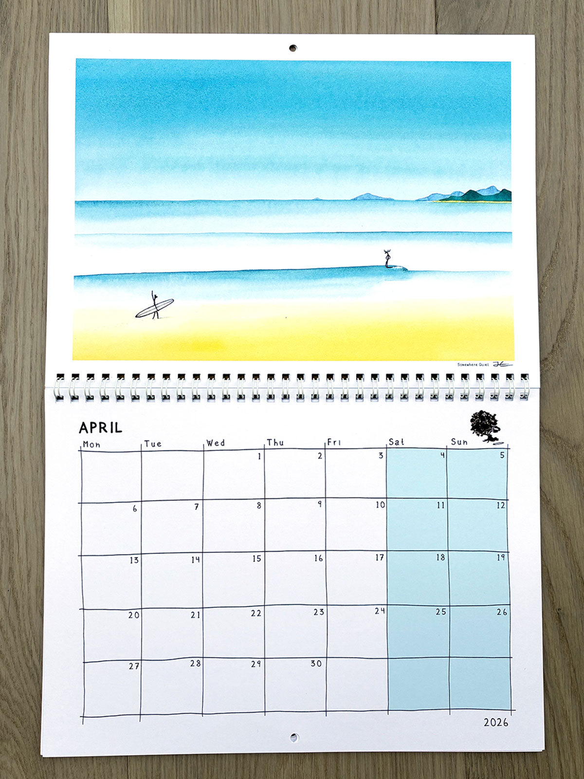 2026 Wall Calendar – Jonas Claesson Shop