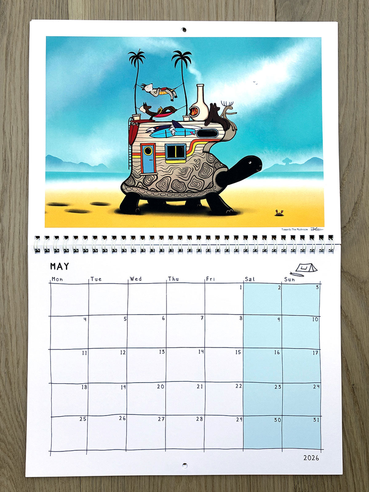 2026 Wall Calendar – Jonas Claesson Shop