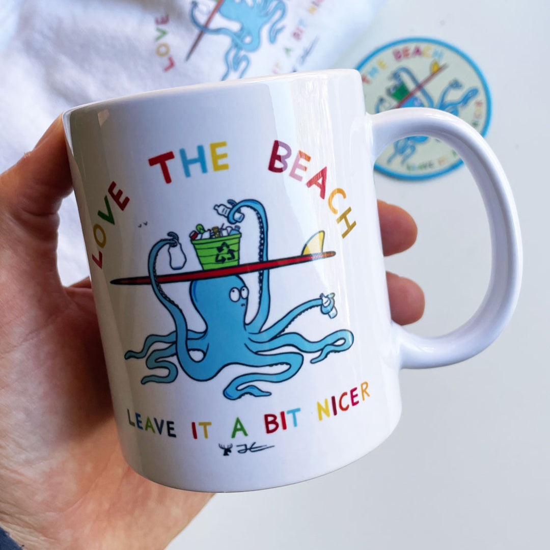 Love The Beach Ceramic Mug