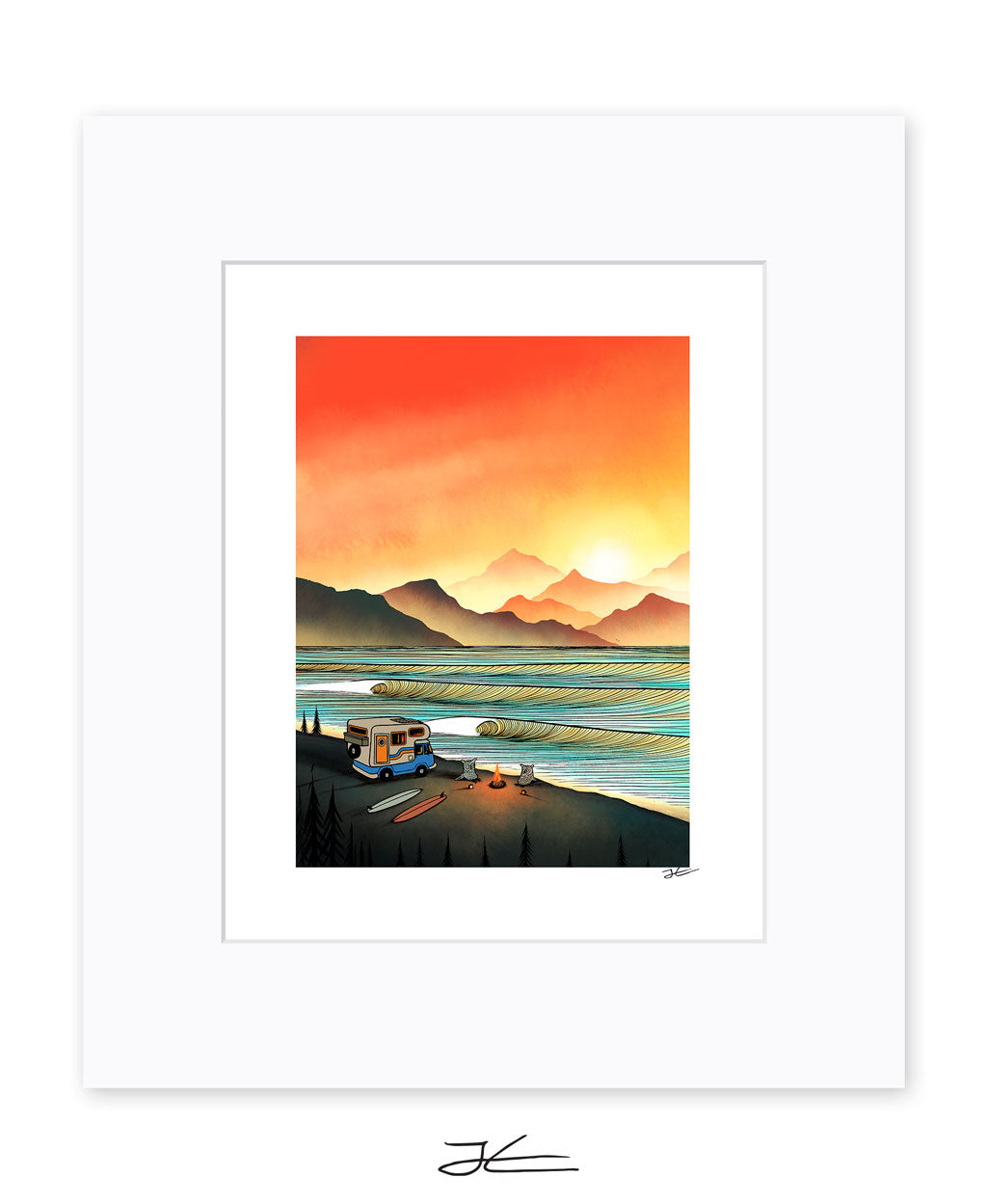 Magic Evening - Print/ Framed Print