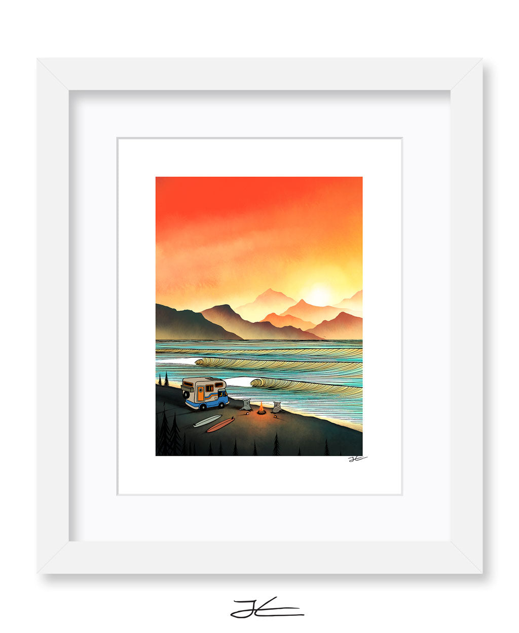 Magic Evening - Print/ Framed Print