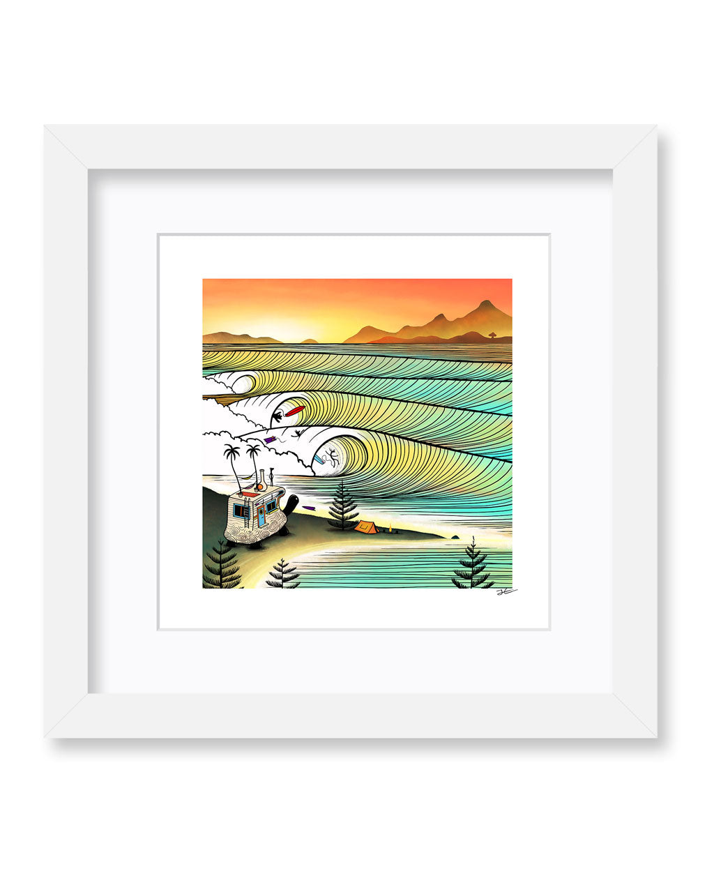 Maxing Out Art Print - Jonas Claesson – Jonas Claesson Shop