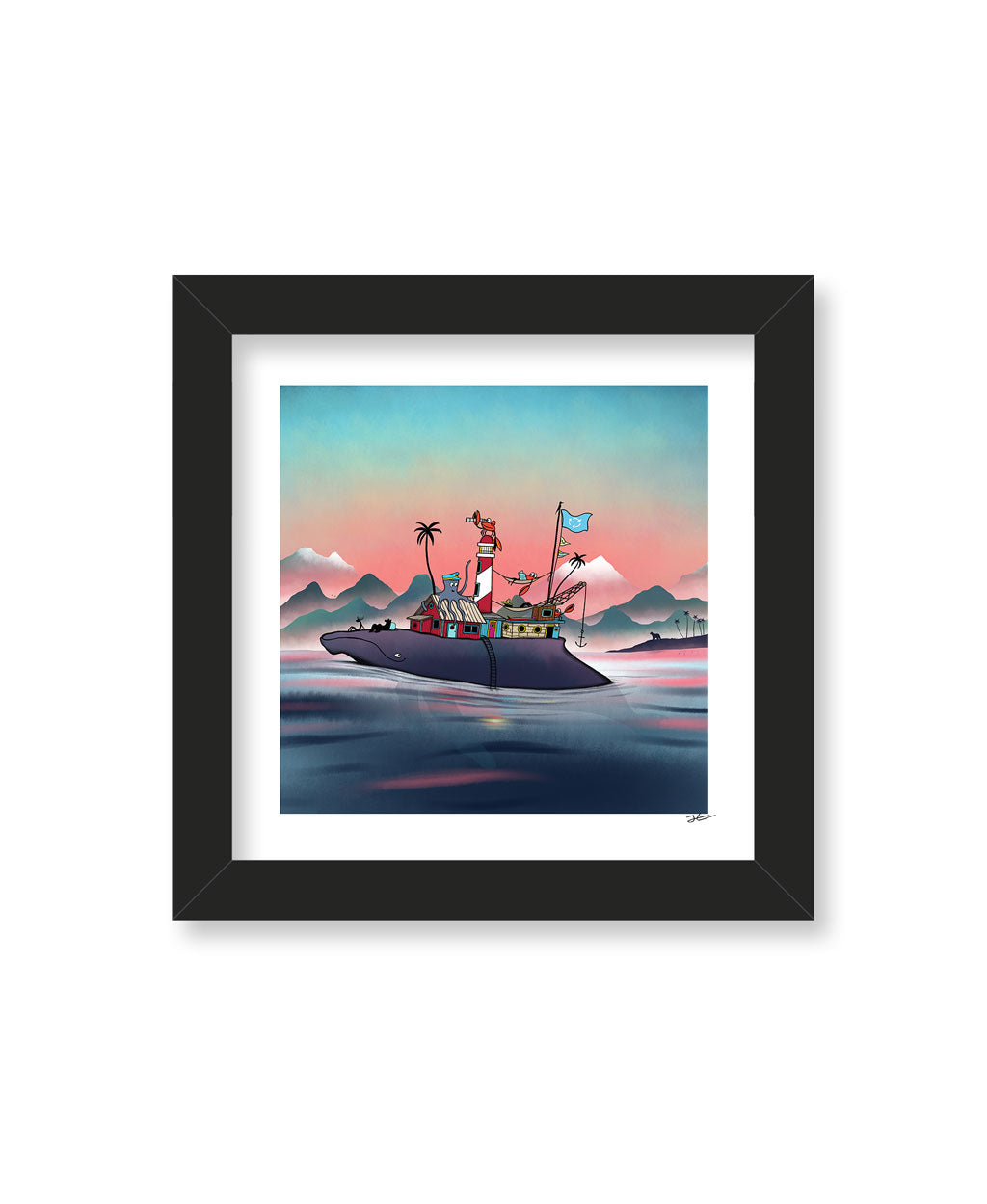 Ocean Cleaning Crew - Print/ Framed Print