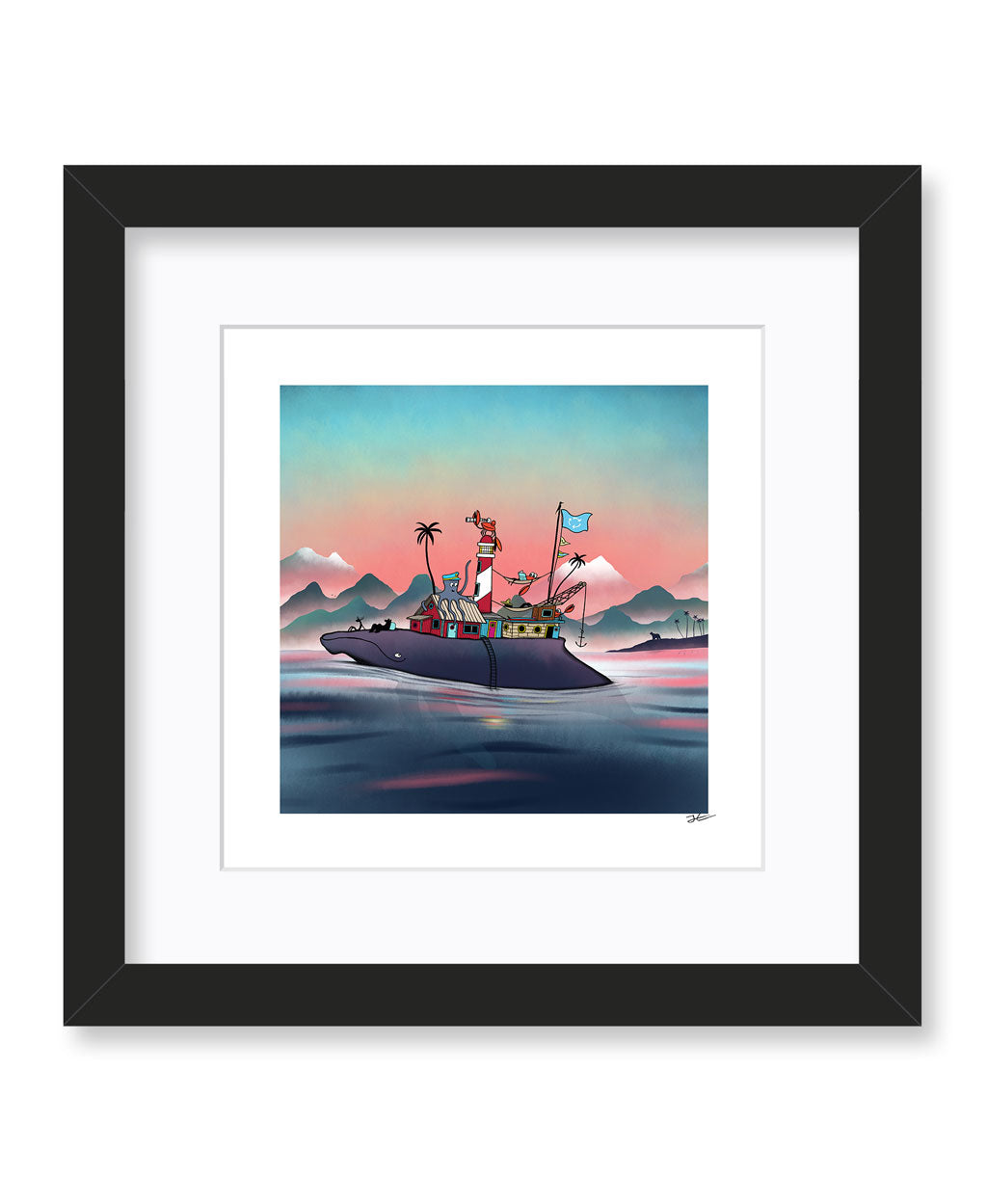 Ocean Cleaning Crew - Print/ Framed Print