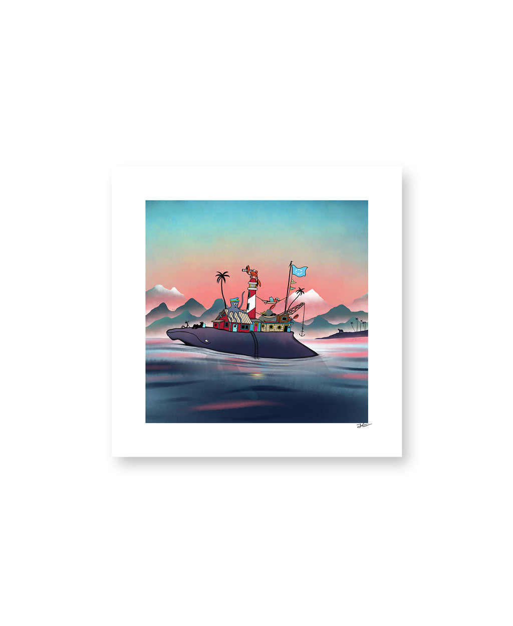 Ocean Cleaning Crew - Print/ Framed Print