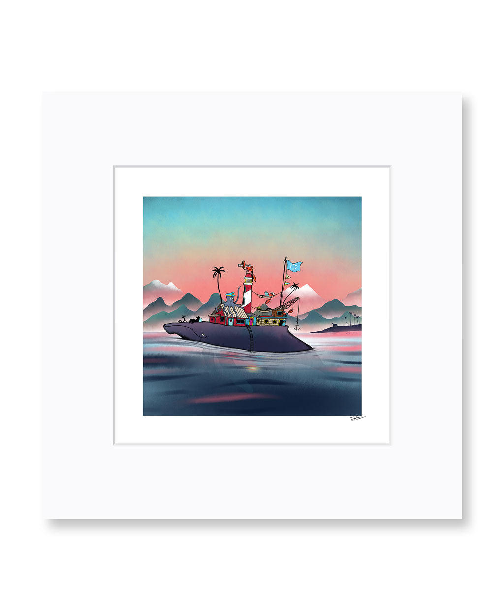 Ocean Cleaning Crew - Print/ Framed Print