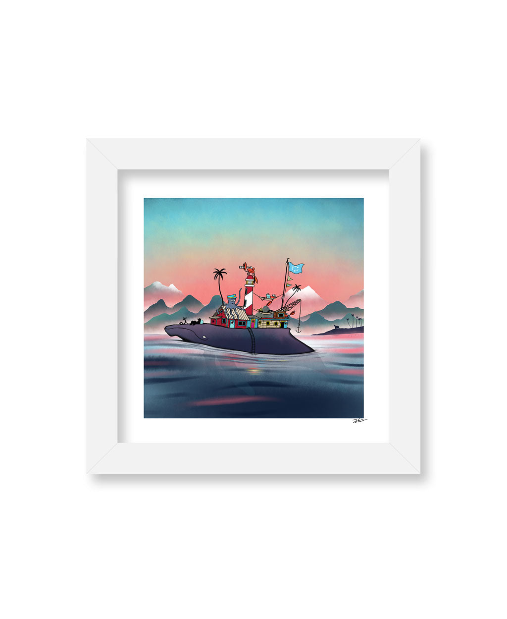 Ocean Cleaning Crew - Print/ Framed Print
