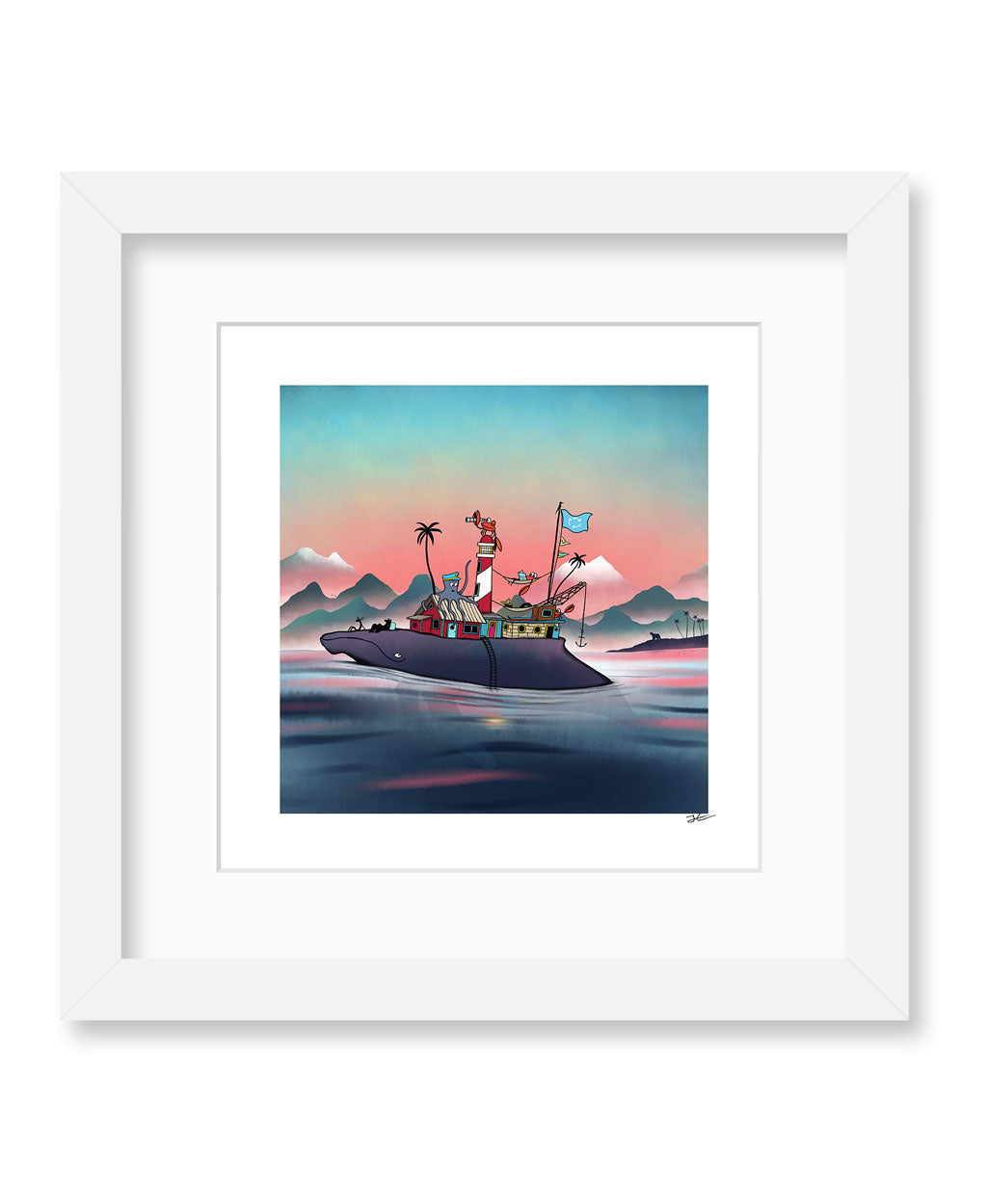 Ocean Cleaning Crew - Print/ Framed Print