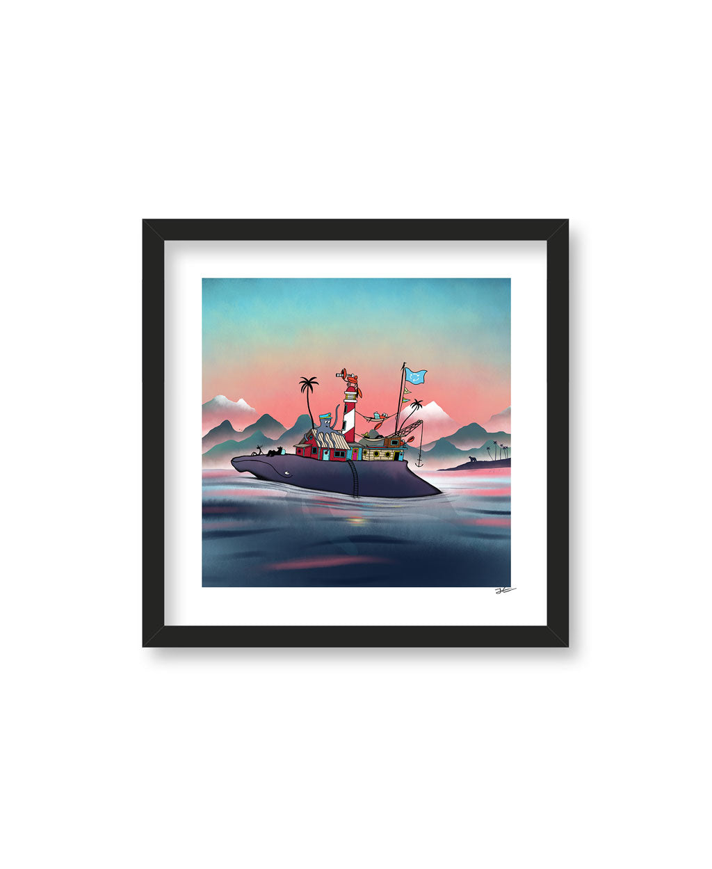 Ocean Cleaning Crew - Print/ Framed Print