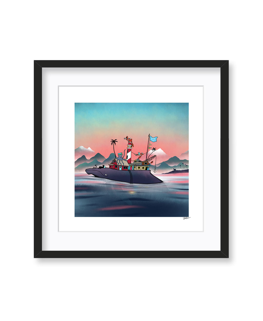 Ocean Cleaning Crew - Print/ Framed Print