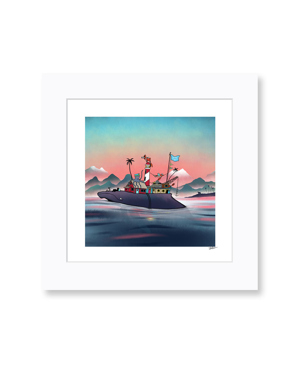 Ocean Cleaning Crew - Print/ Framed Print