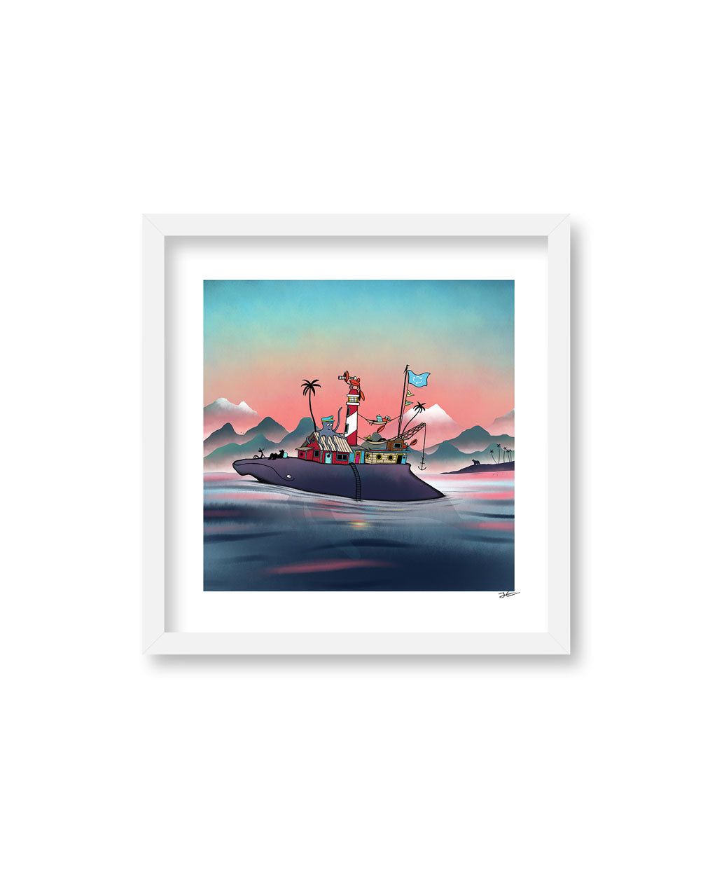 Ocean Cleaning Crew - Print/ Framed Print