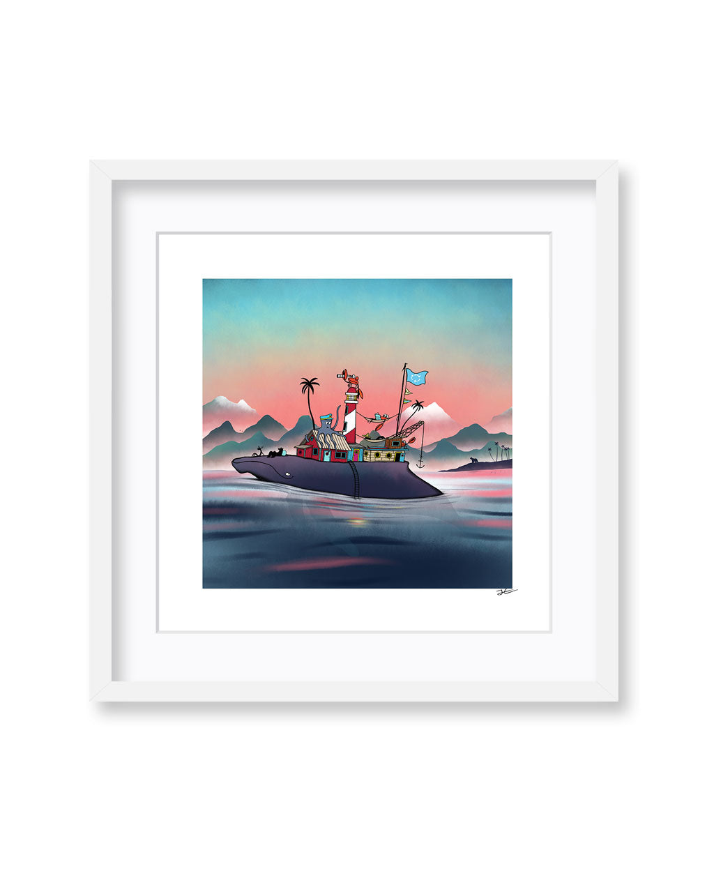 Ocean Cleaning Crew - Print/ Framed Print