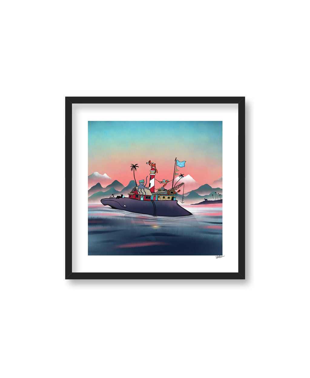 Ocean Cleaning Crew - Print/ Framed Print